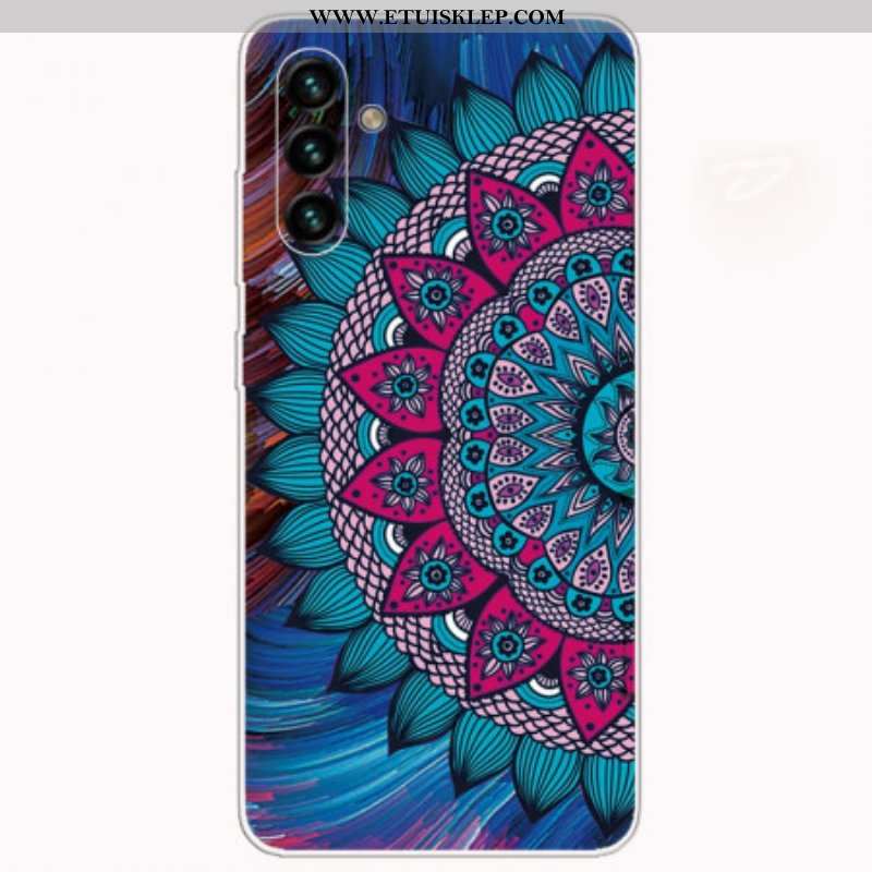 Etui do Samsung Galaxy A13 5G / A04s Kolorowa Mandala